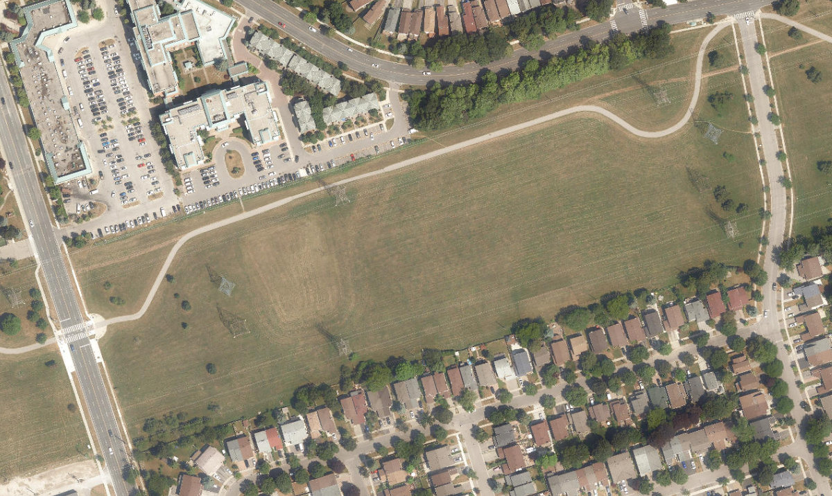 Scarborough Hydro Green Space — site photograph