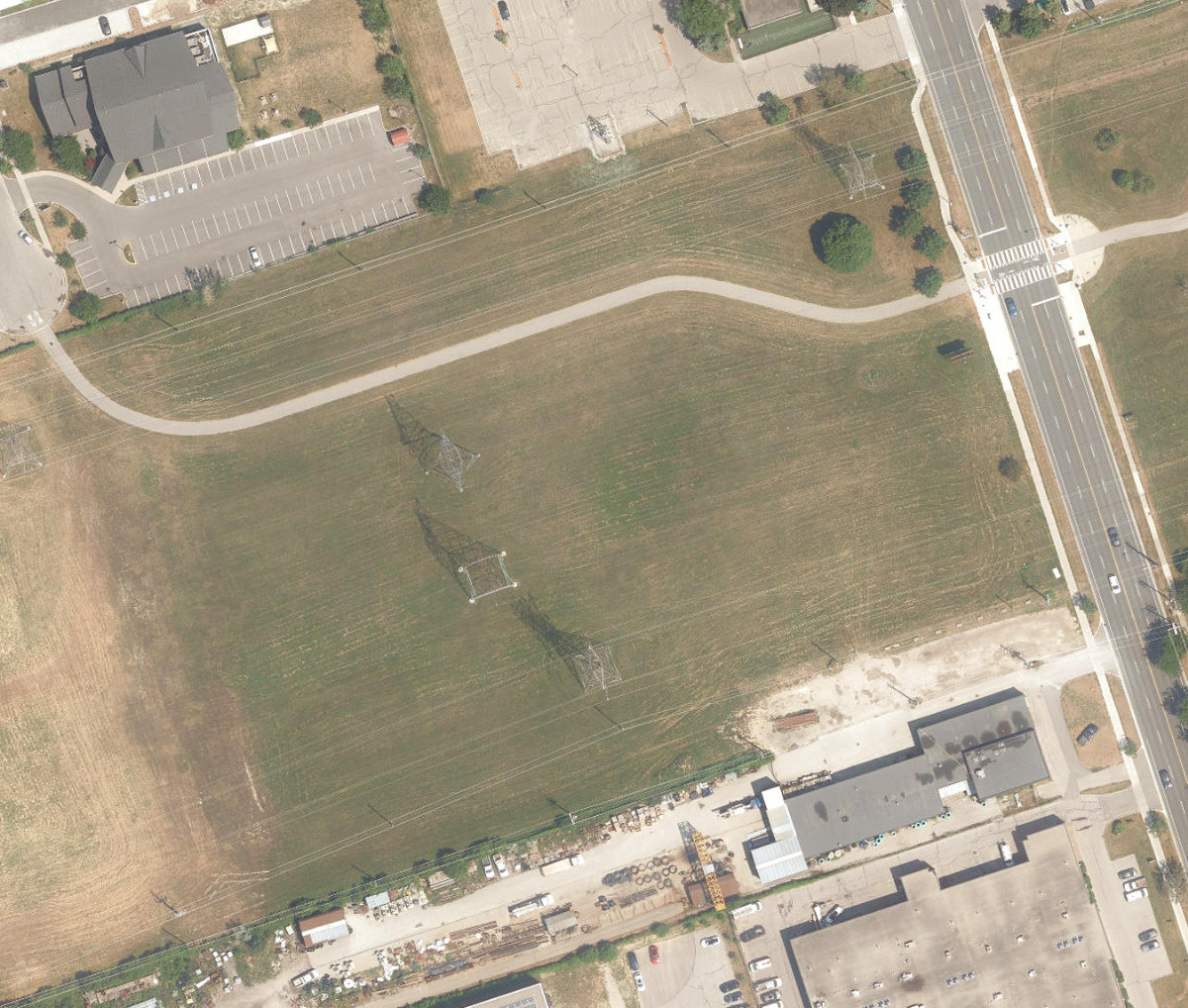 Scarborough Hydro Green Space — site photograph