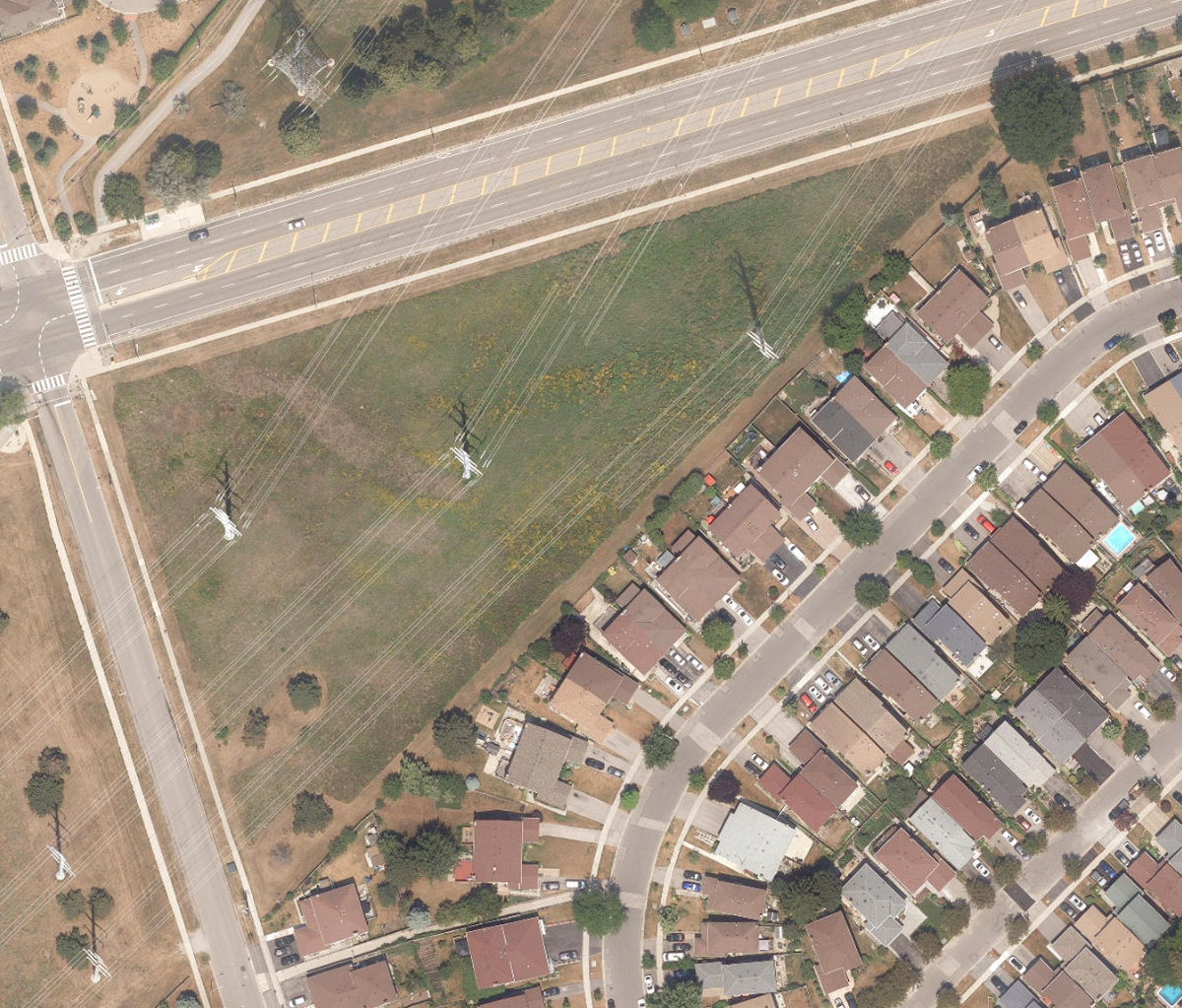 Scarborough Hydro Green Space — site photograph