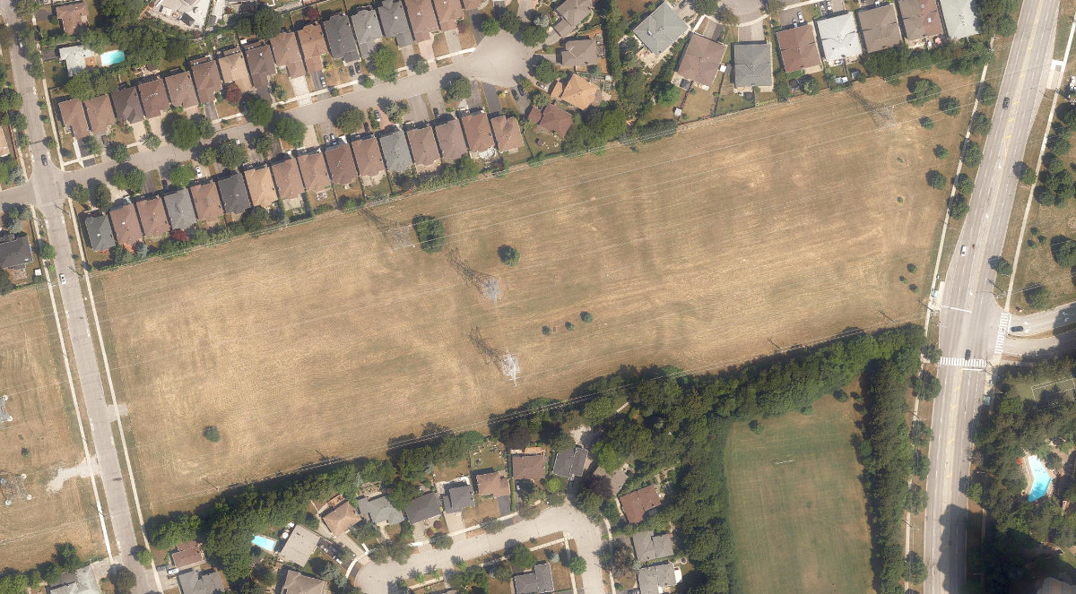 North York Hydro Green Space — site photograph