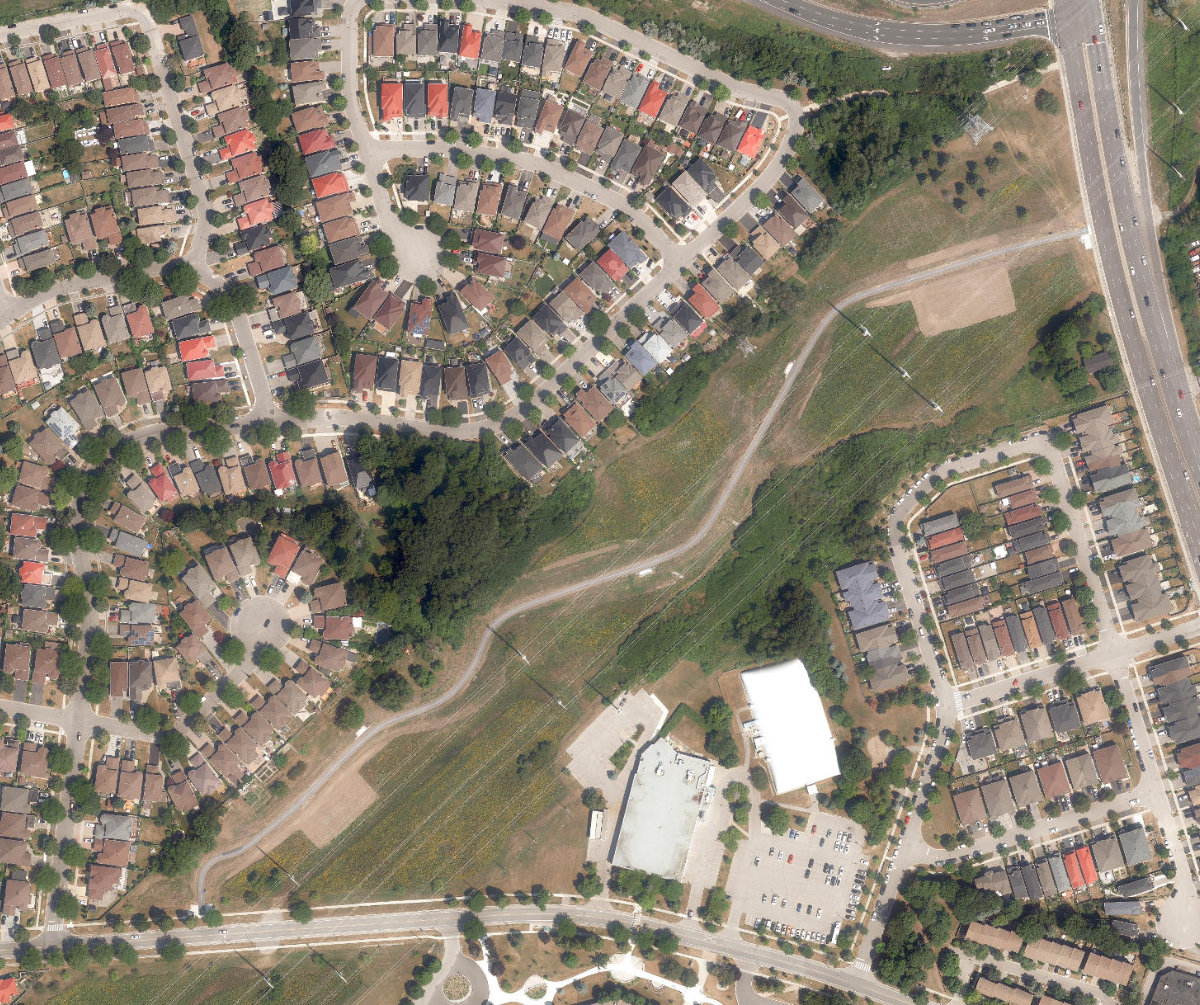 Scarborough Hydro Green Space — site photograph