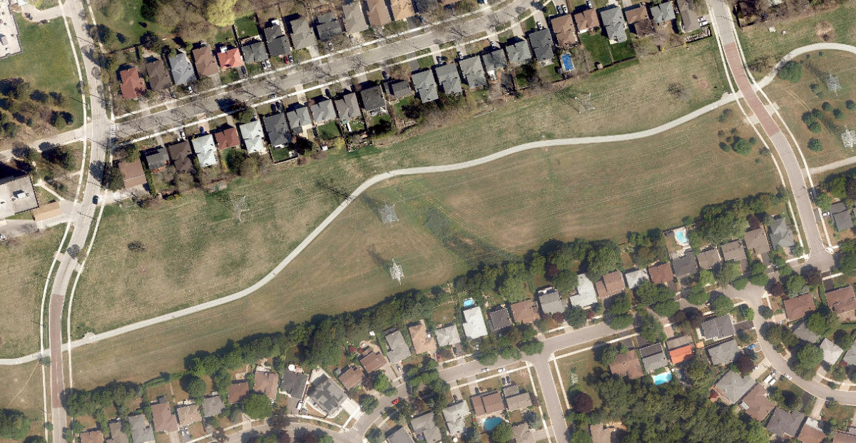North York Hydro Green Space — site photograph