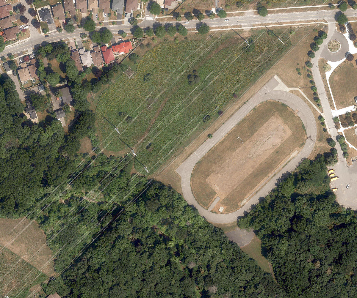 Scarborough Hydro Green Space — site photograph