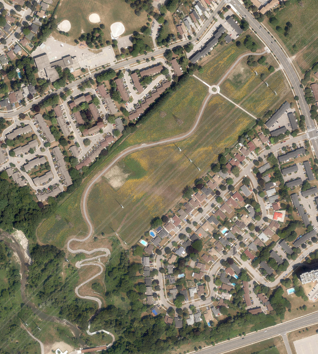 Scarborough Hydro Green Space — site photograph