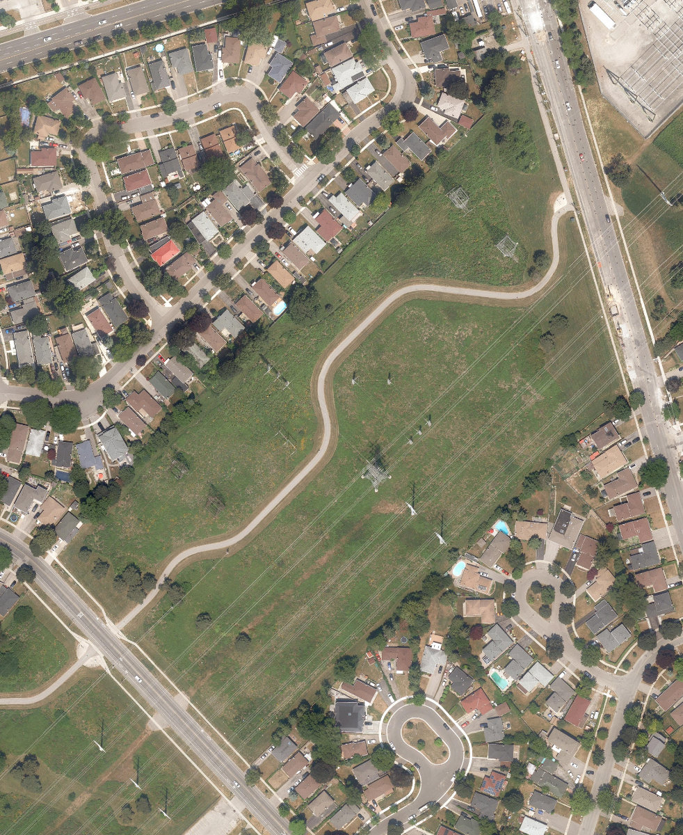 Scarborough Hydro Green Space — site photograph