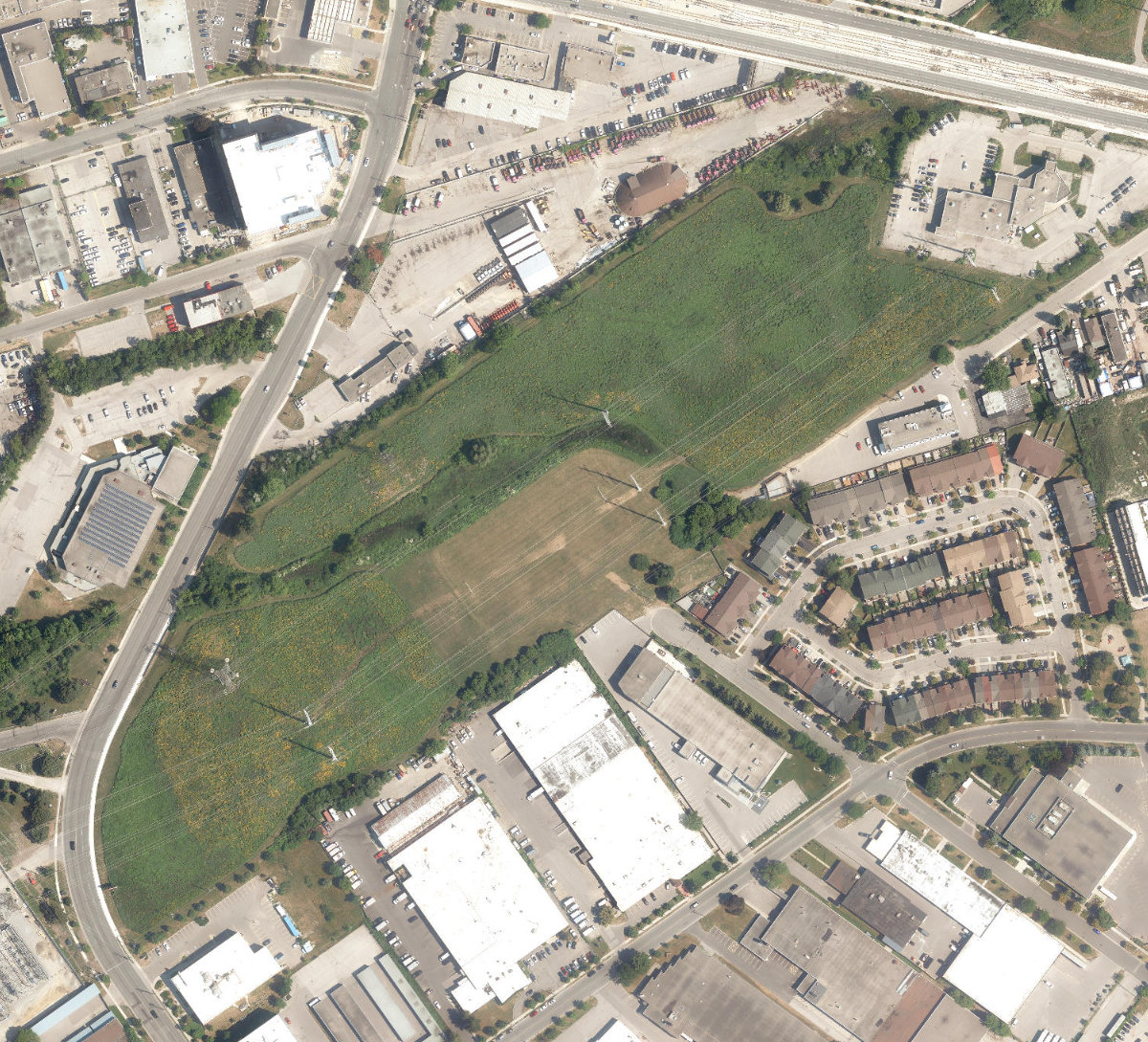 North York Hydro Green Space — site photograph