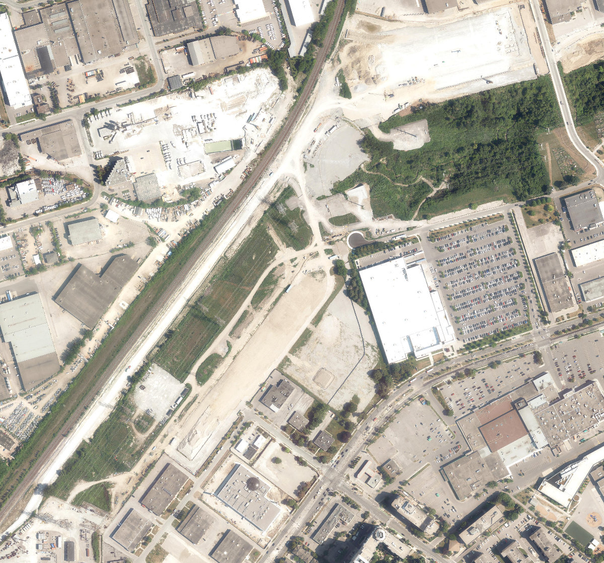 East York Hydro Green Space, site photograph