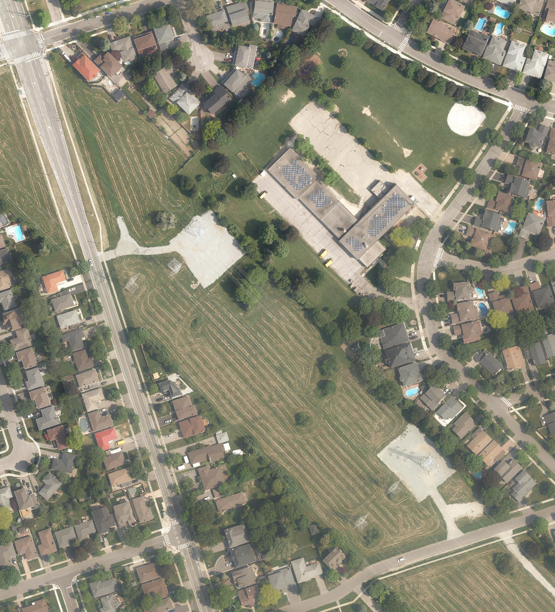 Etobicoke Hydro Green Space — site photograph