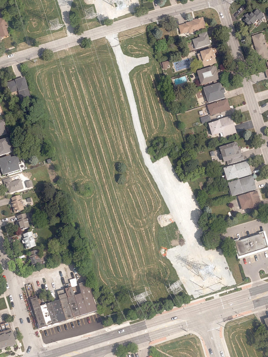 Etobicoke Hydro Green Space — site photograph