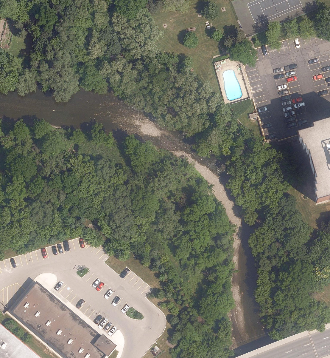 Etobicoke Creek Ravine — site photograph