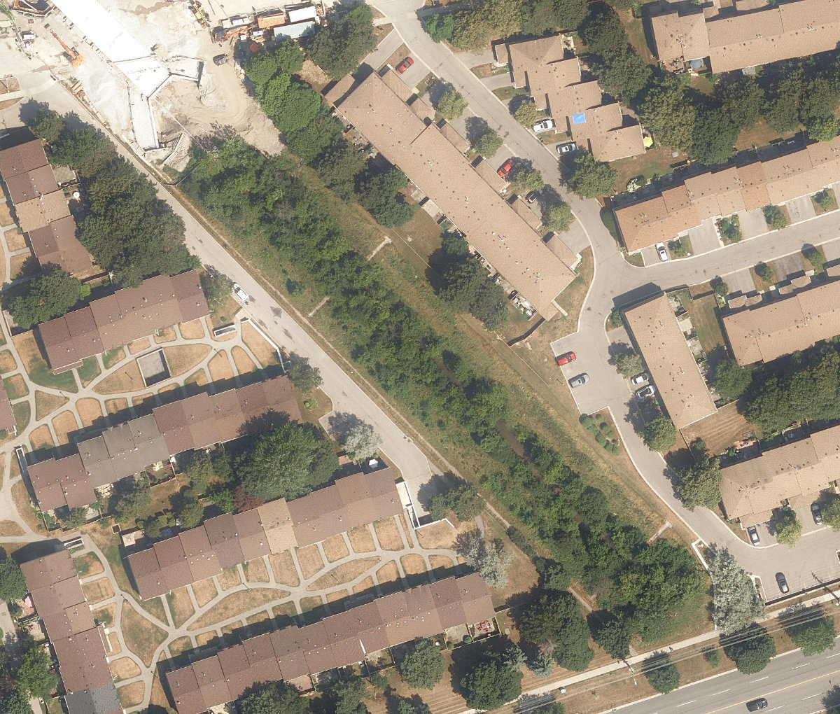 West Highland Creek Watercourse — site photograph