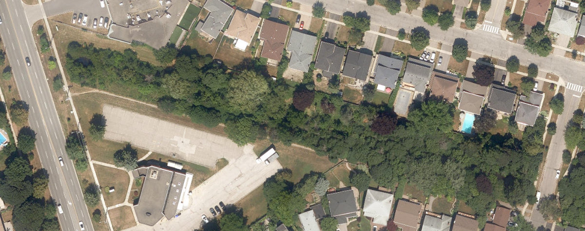 West Highland Creek Watercourse — site photograph