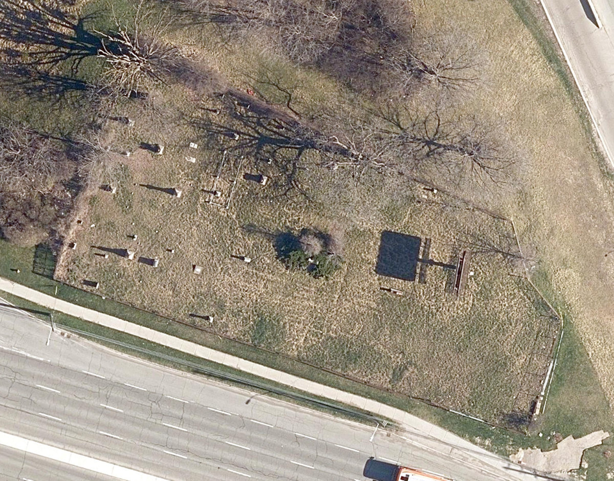 Sharon Cemetery — site photograph
