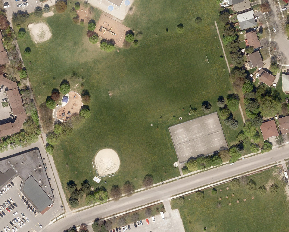 Cliffwood Park — aerial / top-down view