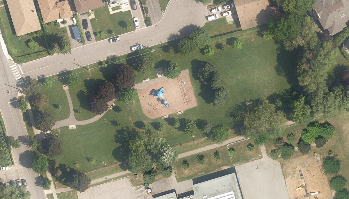 Chater Court Park — site photograph