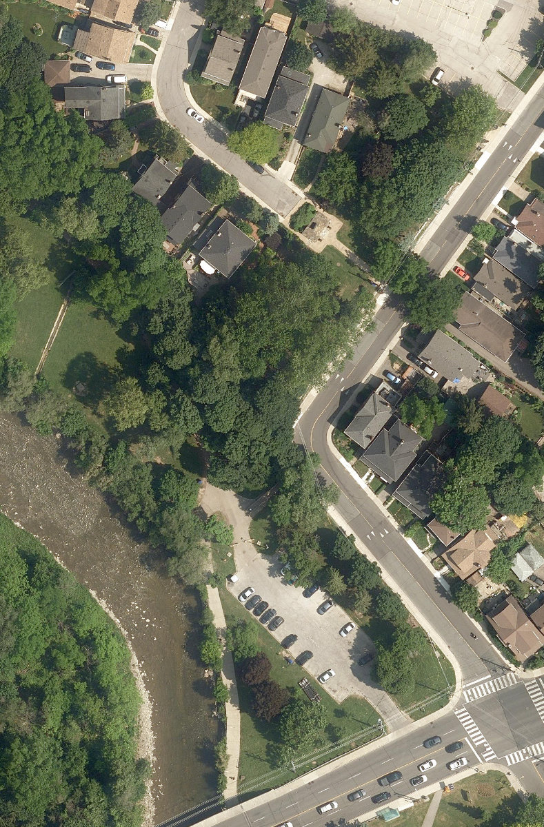 Memorial Park - York — aerial / top-down view