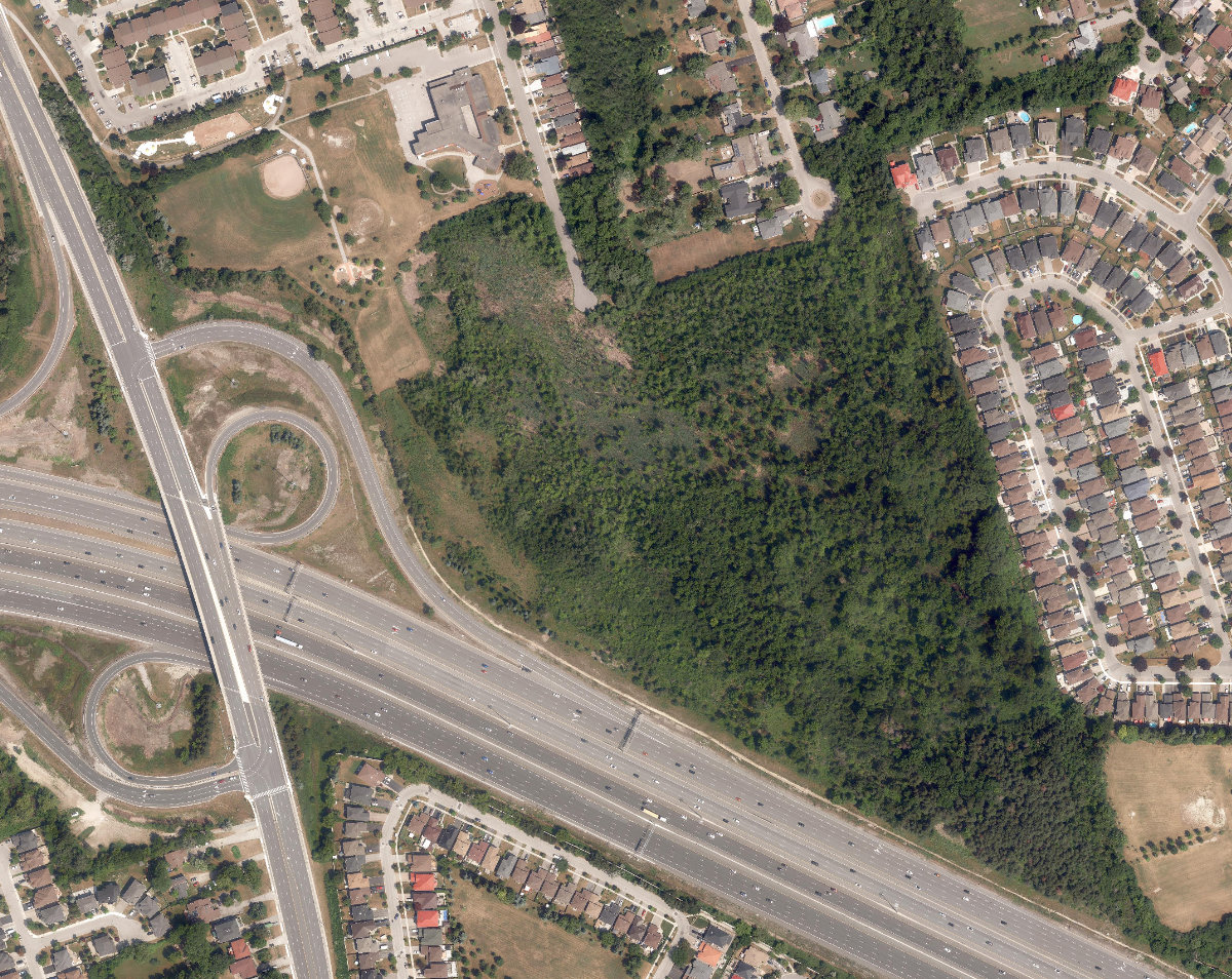 Bob Hunter Park — aerial / top-down view