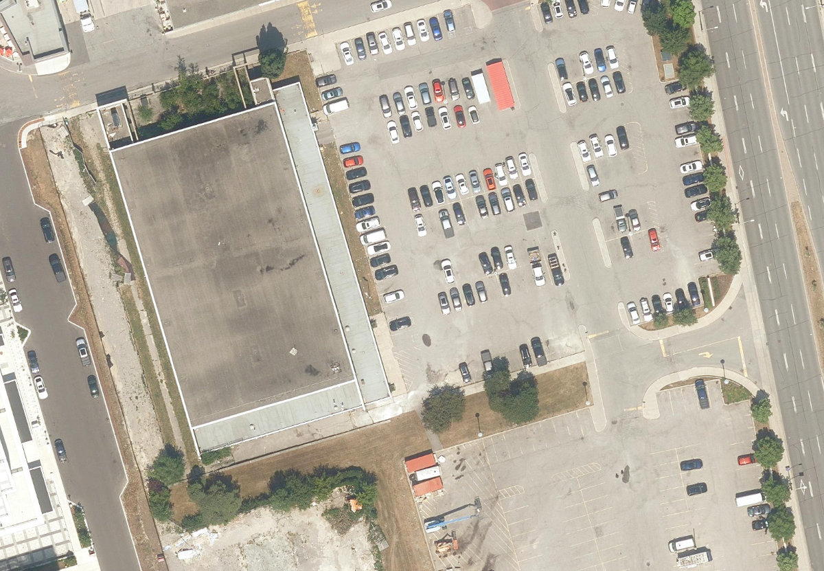 DON MILLS CIVITAN ARENA - Building Grounds — aerial / top-down view