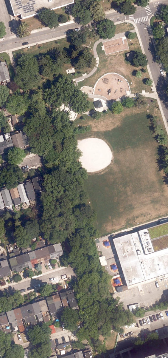 Kempton Howard Park — aerial / top-down view
