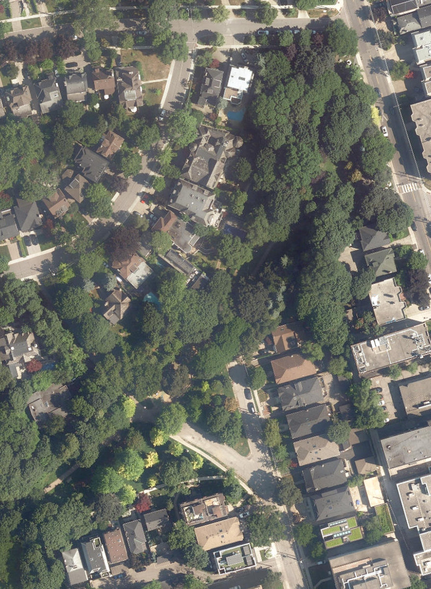 Suydam Park — aerial / top-down view