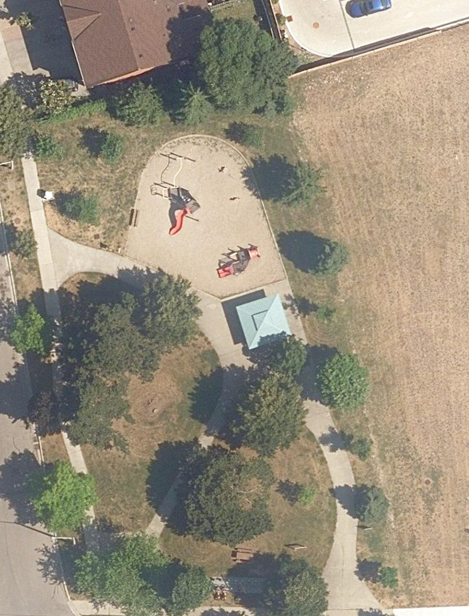 Bartley Park — aerial / top-down view