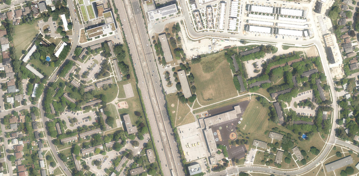 Flemington Park — site photograph