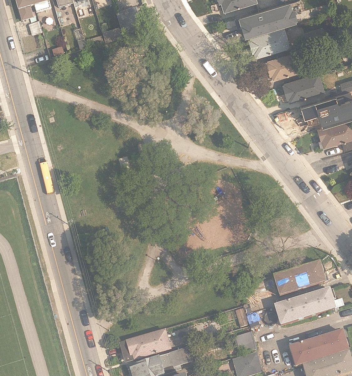 Laughlin Park — aerial / top-down view