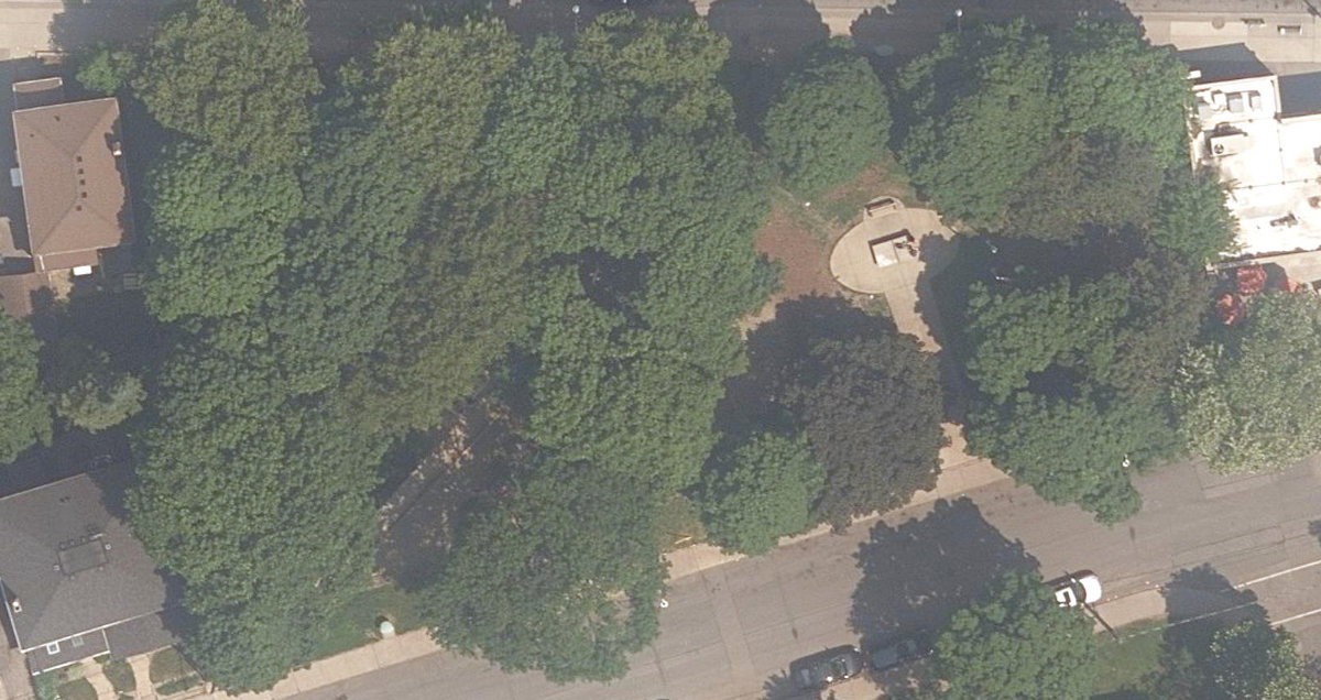 Malta Park — aerial / top-down view