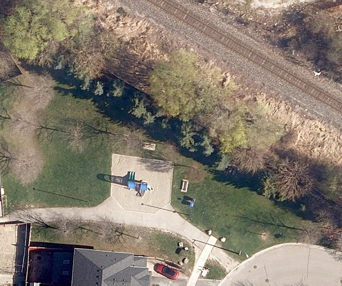 Knights Of Columbus Park, site photograph