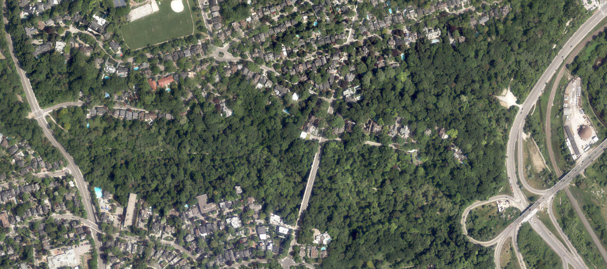 Park Drive Reservation Lands — aerial / top-down view
