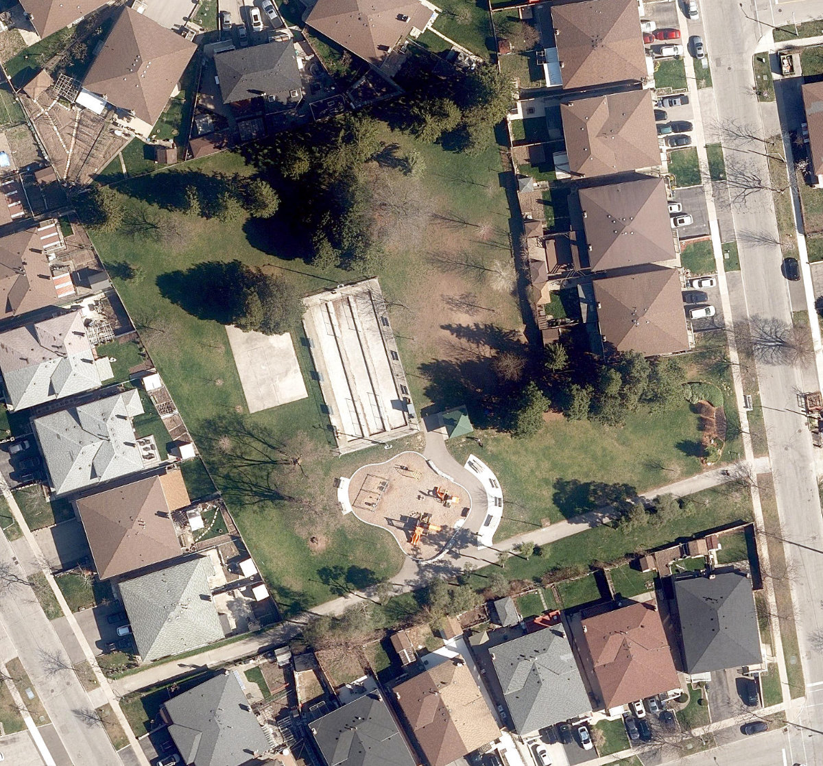 Plunkett Park — site photograph