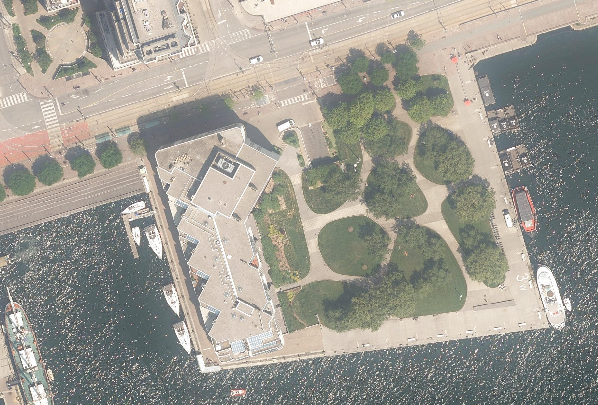 Hto Park West — aerial / top-down view