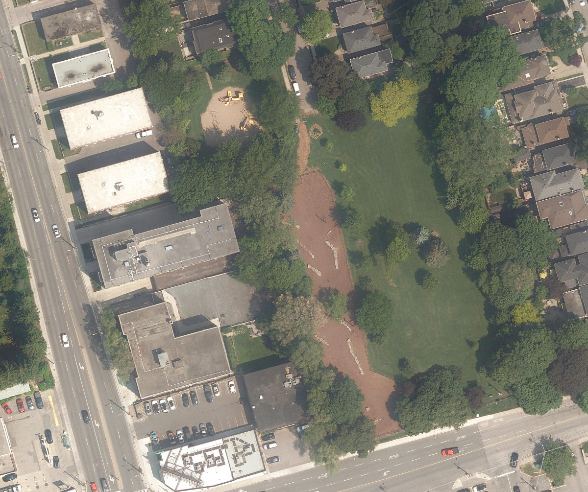 Sandy Bruce Park, site photograph