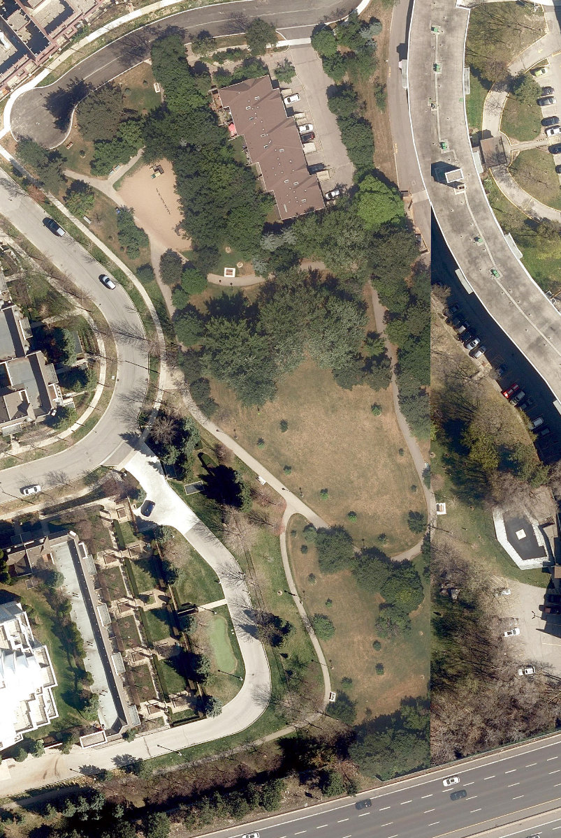 Rean Park — aerial / top-down view