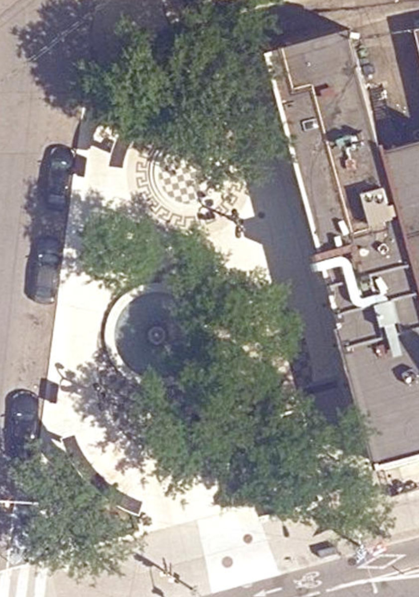 Alexander The Great Parkette — site photograph