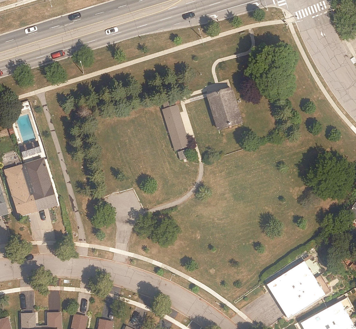 HISTORIC ZION SCHOOLHOUSE - Building Grounds — site photograph