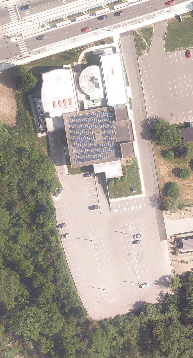 YORKWOODS LIBRARY - Building Grounds — site photograph