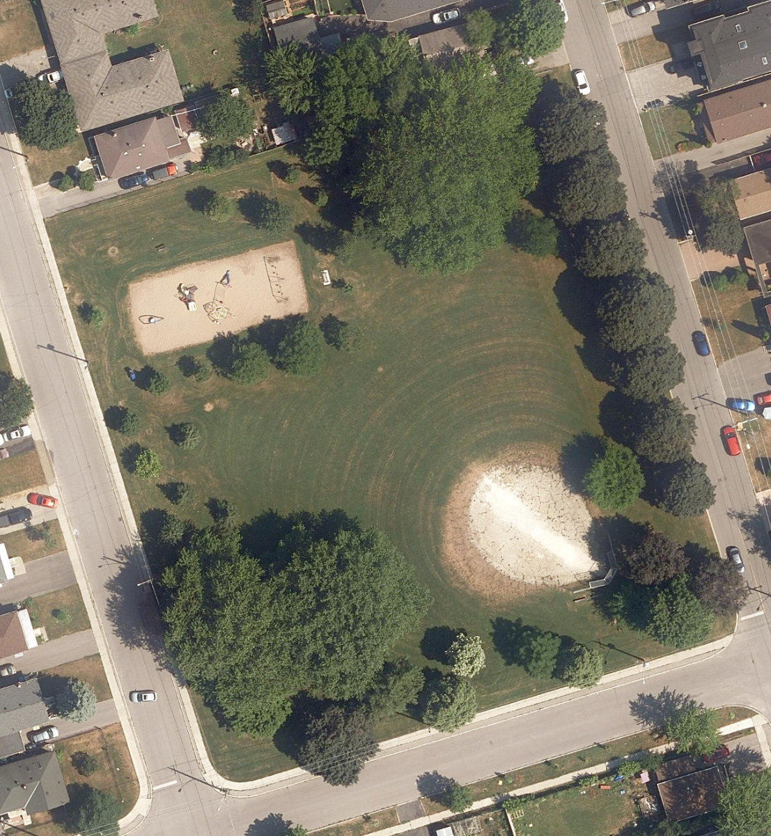Kitchener Park, site photograph