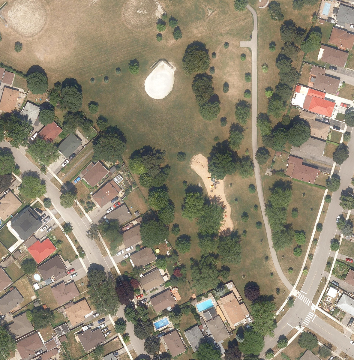 Churchill Heights Park — site photograph