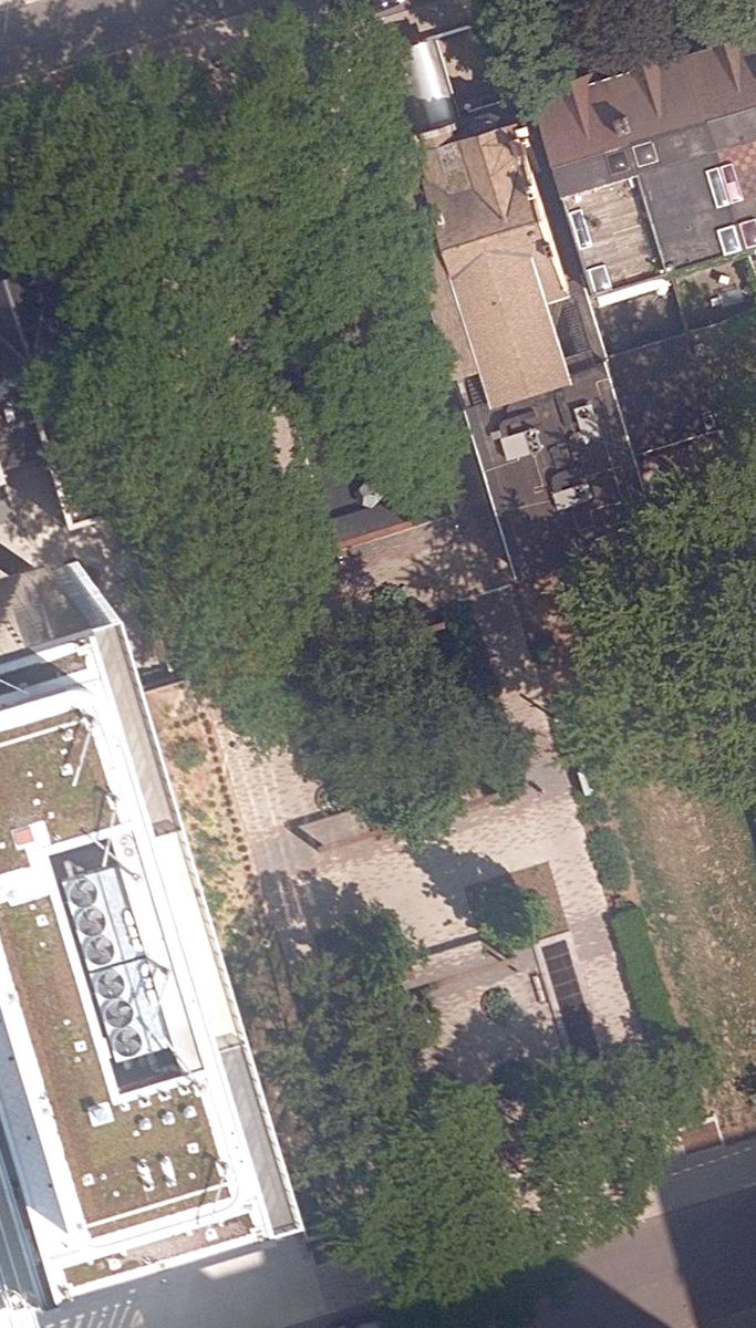 James Canning Gardens — aerial / top-down view