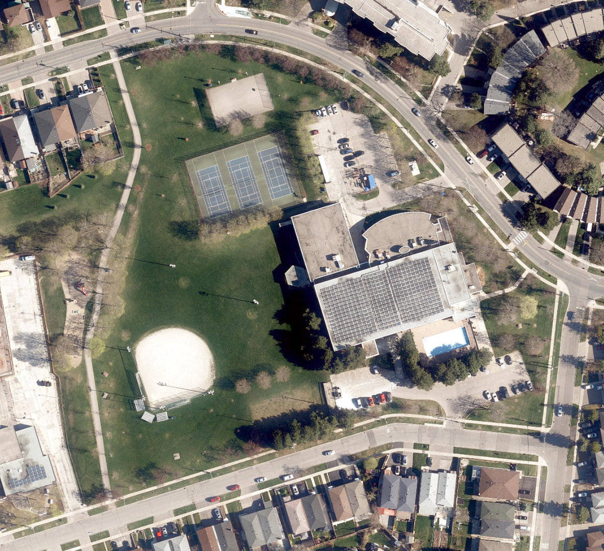 Grandravine Park — aerial / top-down view