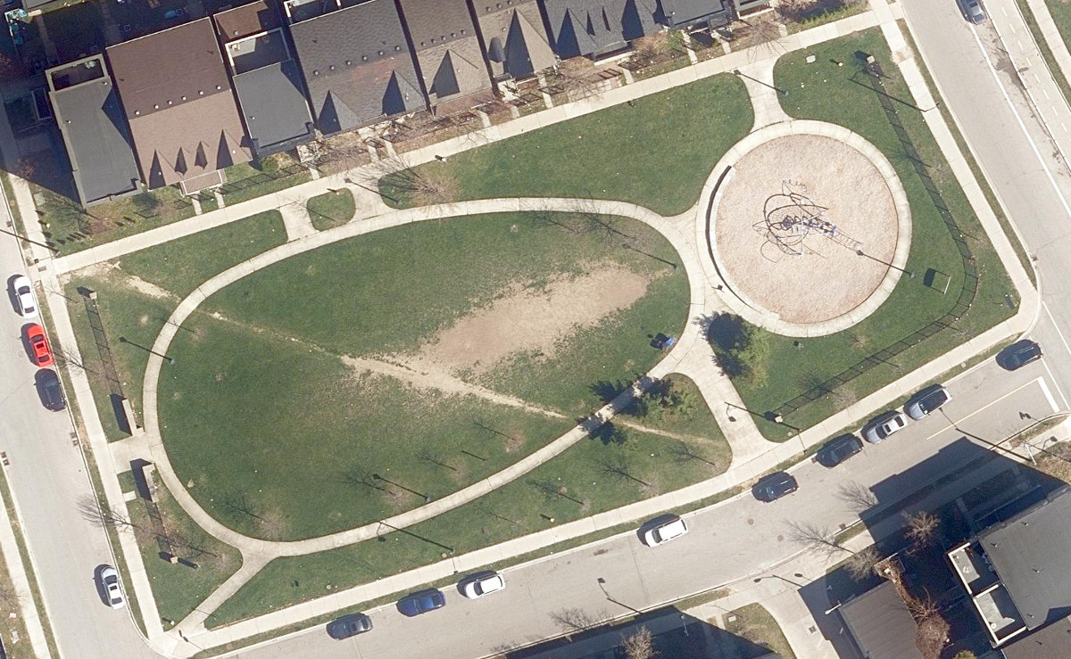 Jack Evelyn Wiggins Park — aerial / top-down view