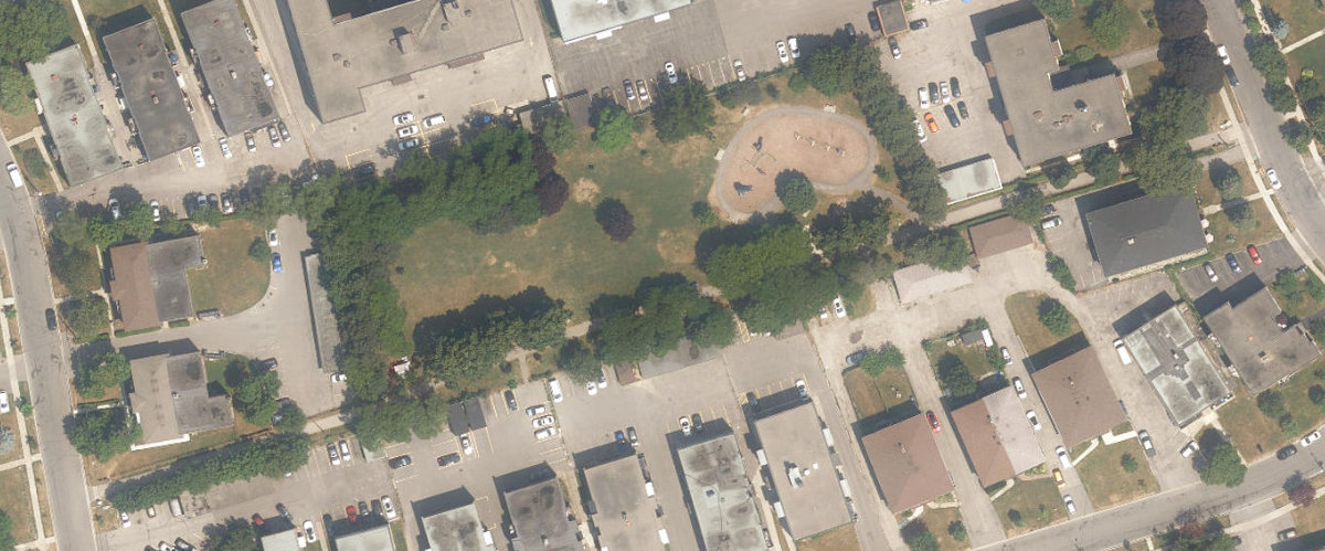 Elijah Park — aerial / top-down view