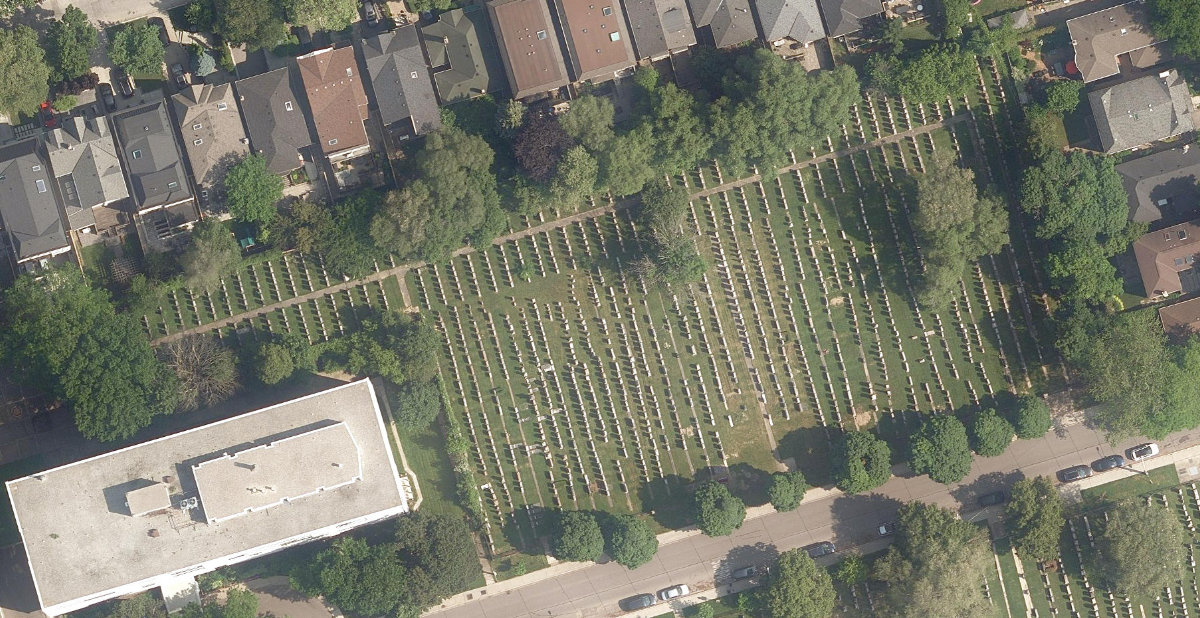 Roselawn Avenue Cemetery — site photograph