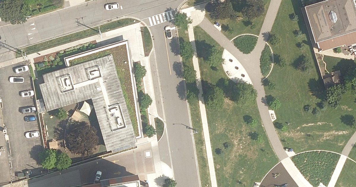 Dane Parkette — aerial / top-down view
