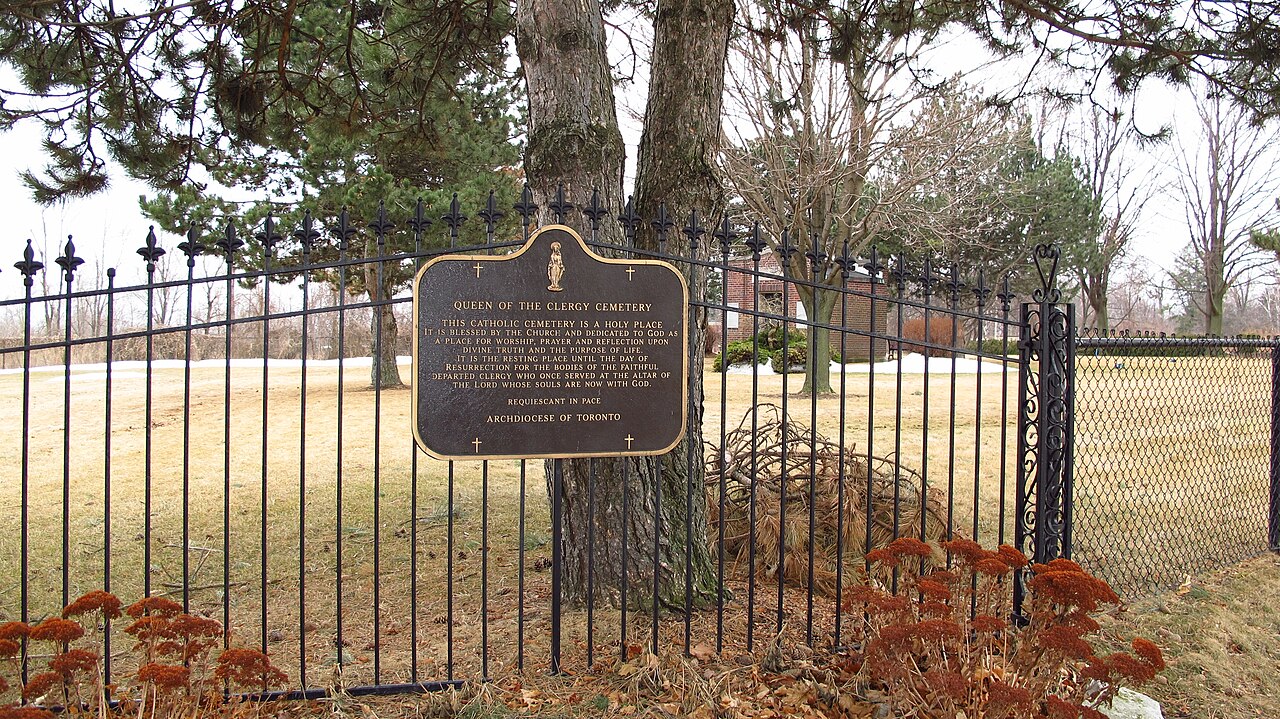 St. Augustine'S Seminary Cemetery, site photograph