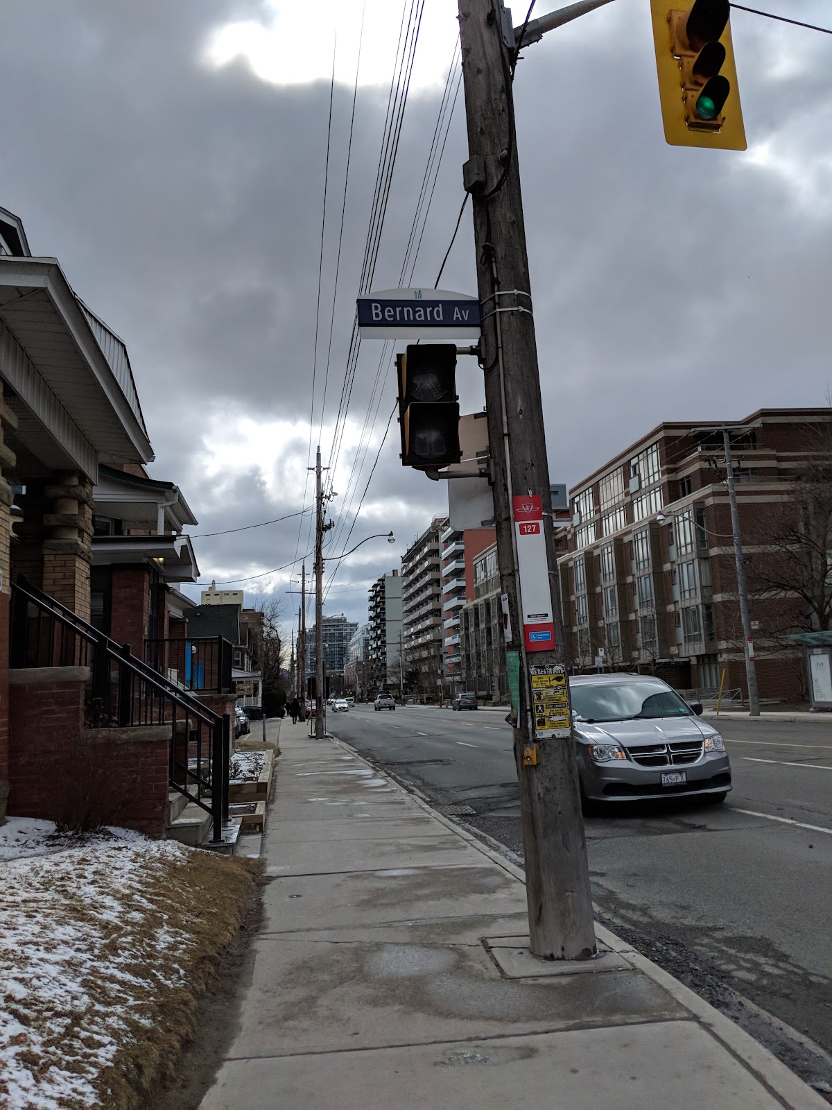 Bernard Avenue Road Allowance — site photograph
