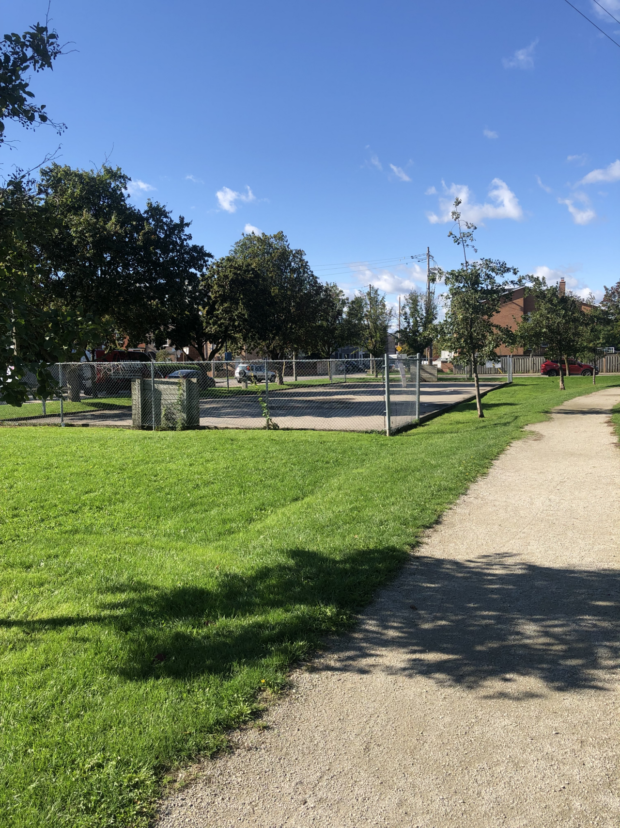 Chandos Park North, site photograph