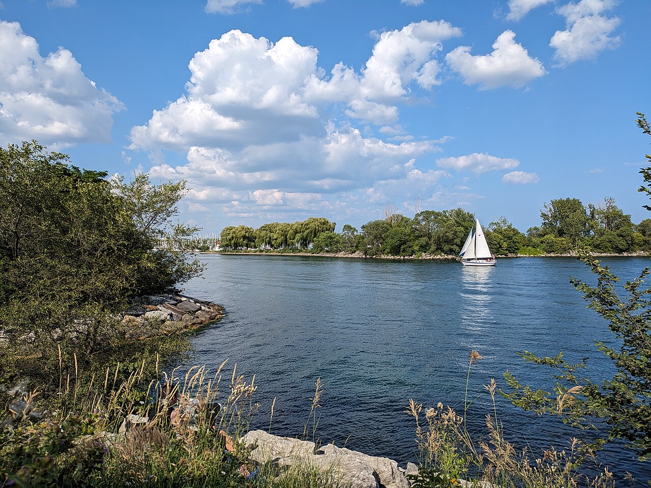 Amos Waites Park, site photograph
