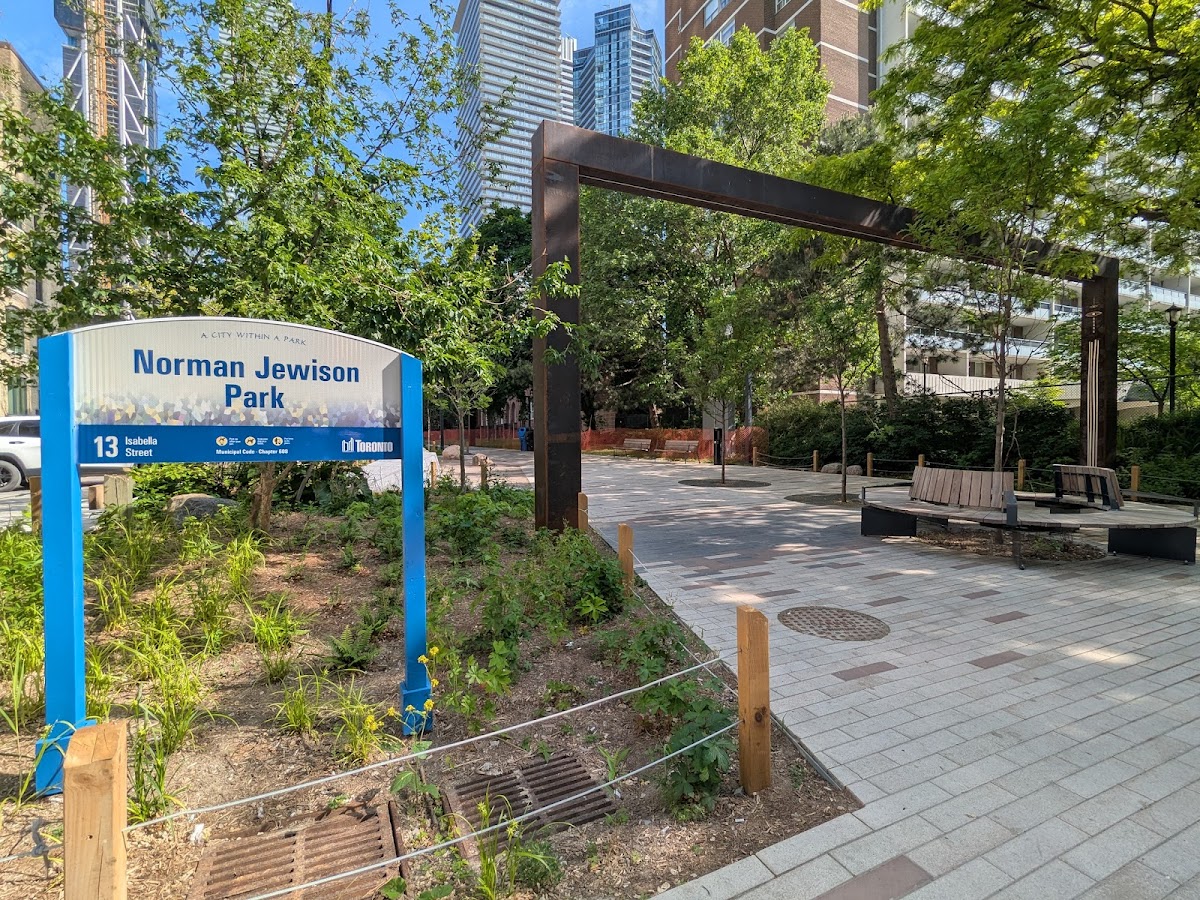Norman Jewison Park — site photograph